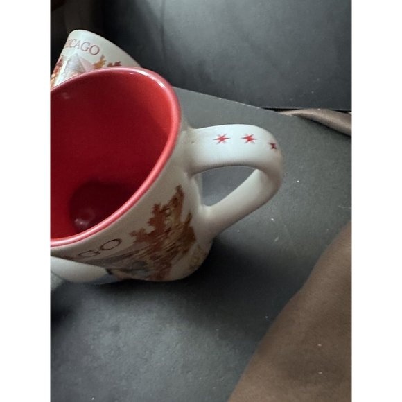 2 20TH ANNIVERSARY CHRISTKINDLMARKET CHICAGO BOOT MUGS 2015 Pair Set - Picture 6 of 12